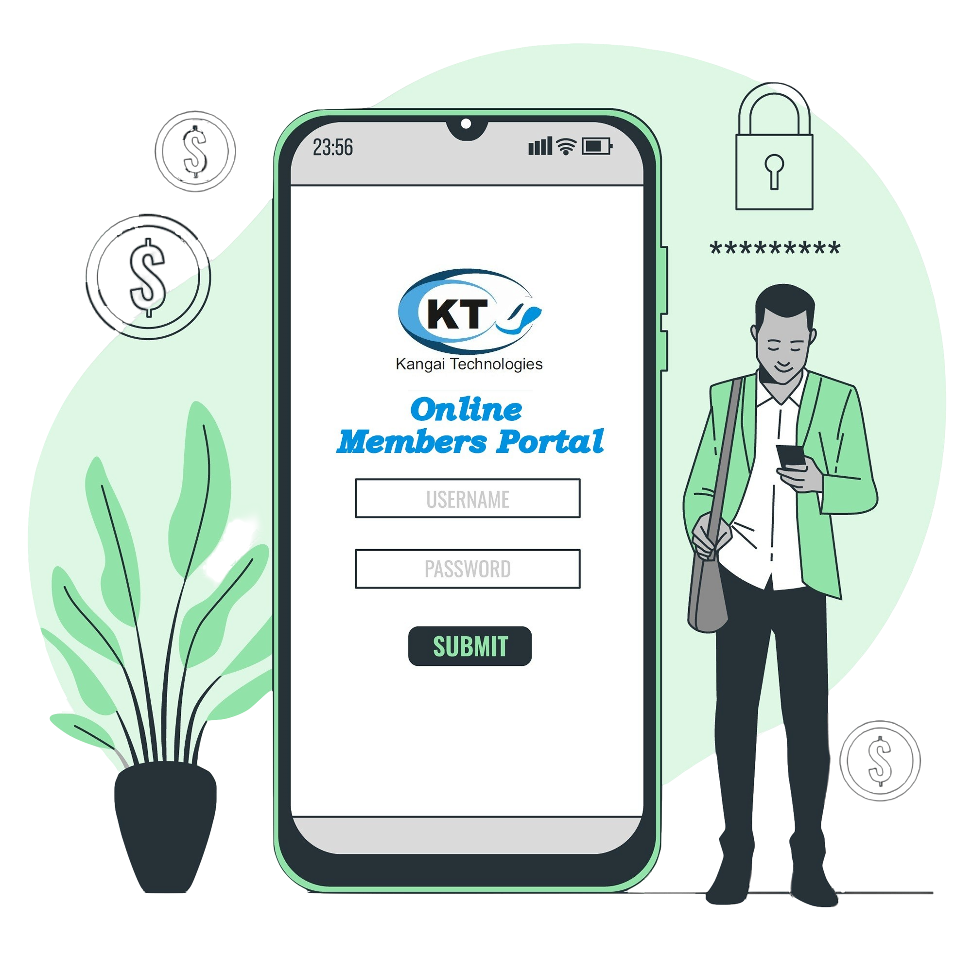 Online Members Portal-Kangai Technologies