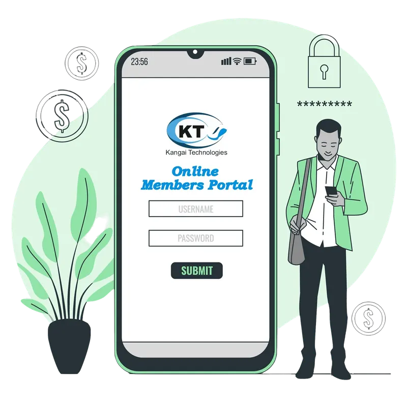 Online Members Portal-Kangai Technologies